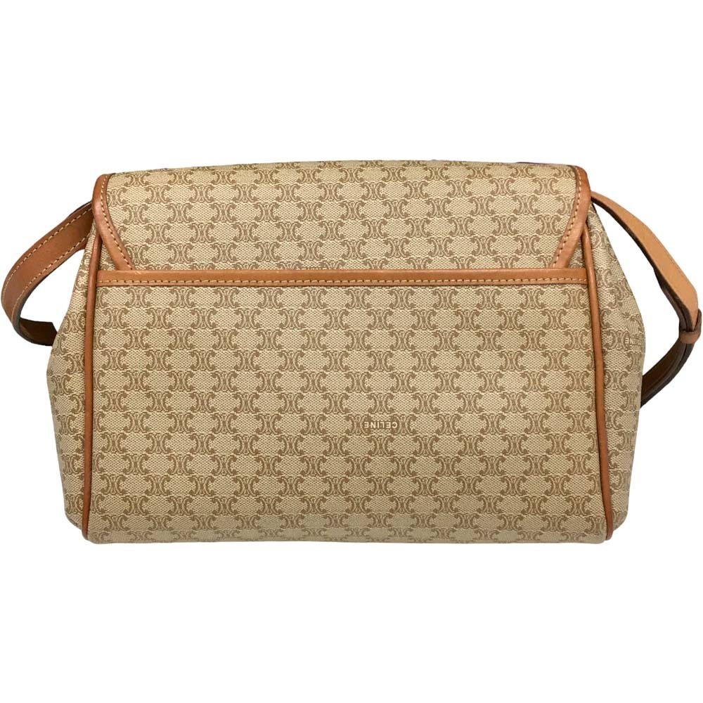 Celine Macadam Shoulder Bag Crossbody Beige - Picture 3 of 10